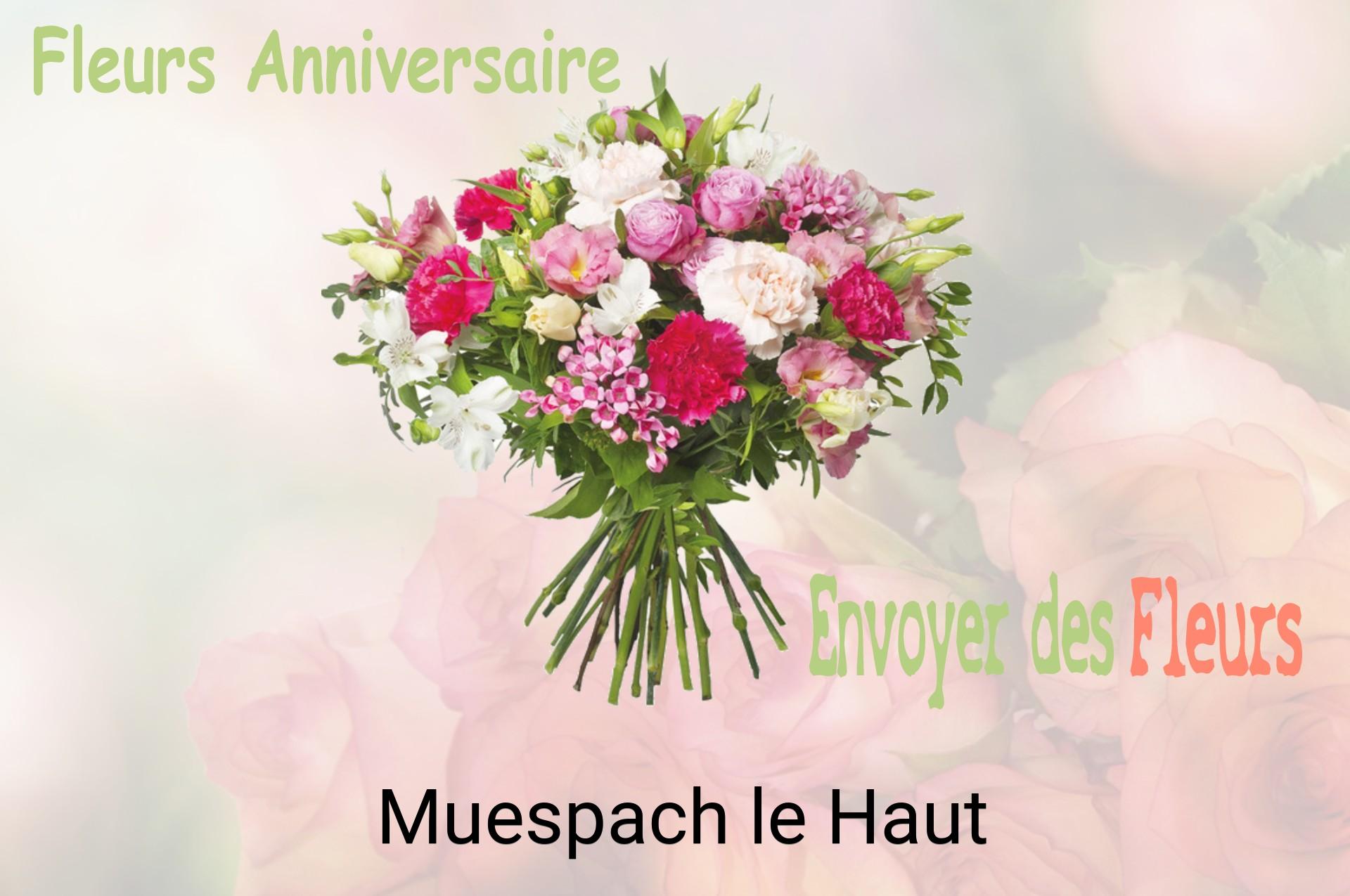 Bouquet de fleurs d’anniversaire livré à Muespach-le-Haut